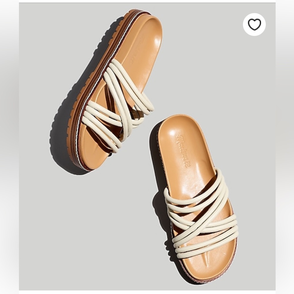 Madewell The Charley Strappy Slide Sandal